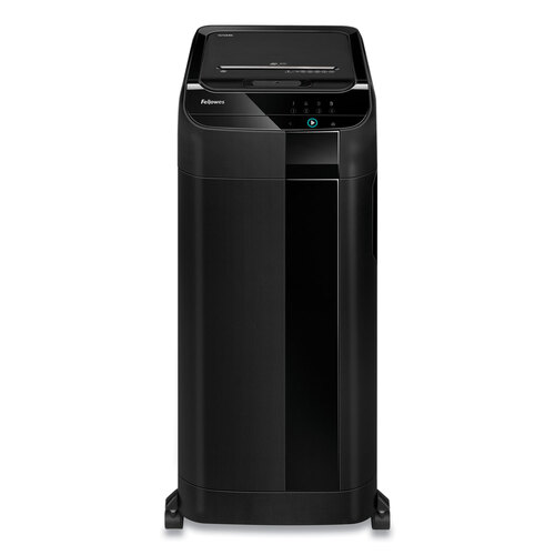 FEL4963001 - Fellowes - AutoMax 550C Auto Feed Cross-Cut Shredder, 550 Auto/14 Manual Sheet Capacity