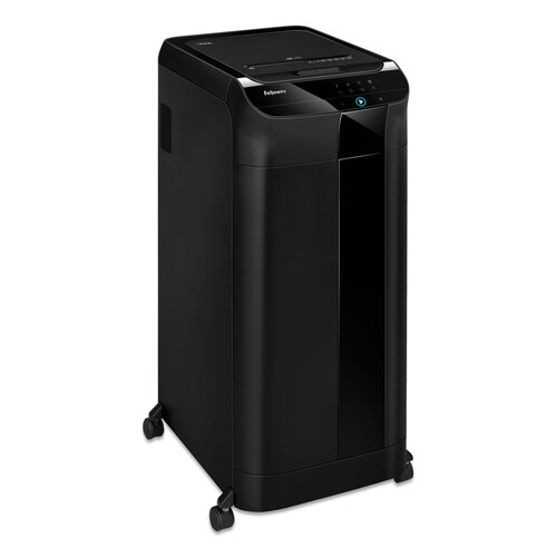 FEL4963001 - Fellowes - AutoMax 550C Auto Feed Cross-Cut Shredder, 550 Auto/14 Manual Sheet Capacity