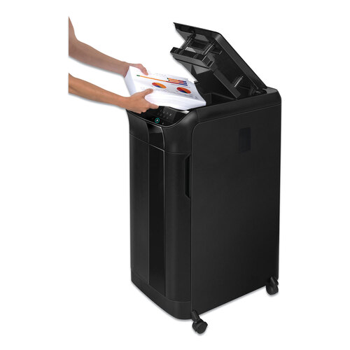 FEL4963001 - Fellowes - AutoMax 550C Auto Feed Cross-Cut Shredder, 550 Auto/14 Manual Sheet Capacity