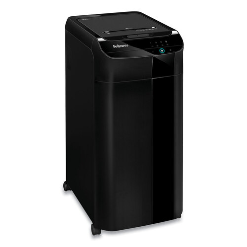 FEL4964001 - Fellowes - AutoMax 350C Auto Feed Cross-Cut Shredder, 350 Auto/12 Manual Sheet Capacity
