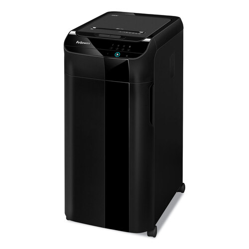 FEL4964001 - Fellowes - AutoMax 350C Auto Feed Cross-Cut Shredder, 350 Auto/12 Manual Sheet Capacity