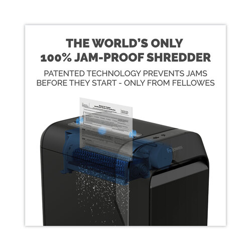 FEL5015401 - Fellowes - Powershred LX220 Micro-Cut Shredder, 20 Manual Sheet Capacity, Black