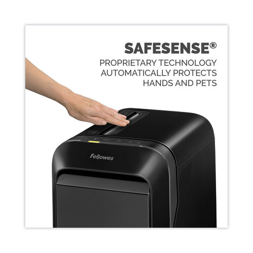 FEL5015401 - Fellowes - Powershred LX220 Micro-Cut Shredder, 20 Manual Sheet Capacity, Black