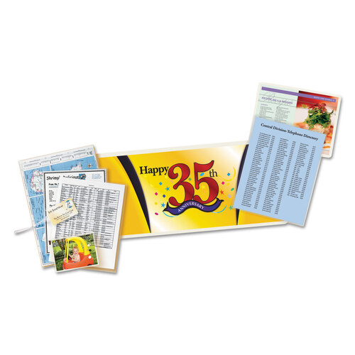 FEL5221601 - Fellowes - Self-Adhesive Laminating Roll, 3 mil, 16&quot; x 10 ft, Gloss Clear