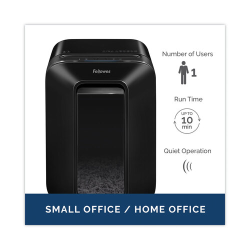 FEL5501401 - Fellowes - Powershred LX170 Cross-Cut Shredder, 12 Manual Sheet Capacity