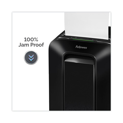 FEL5501401 - Fellowes - Powershred LX170 Cross-Cut Shredder, 12 Manual Sheet Capacity