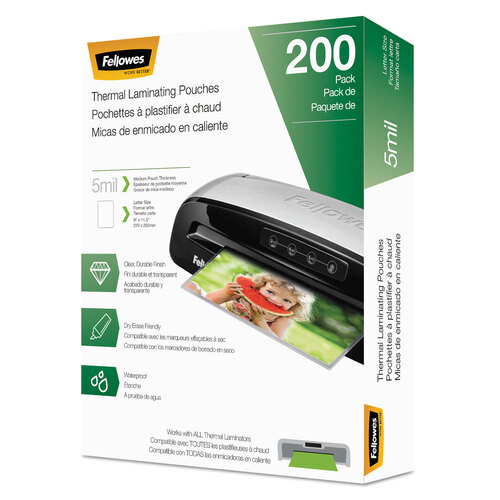 How to Use Fellowes Self-Adhesive Business Card Pouches 