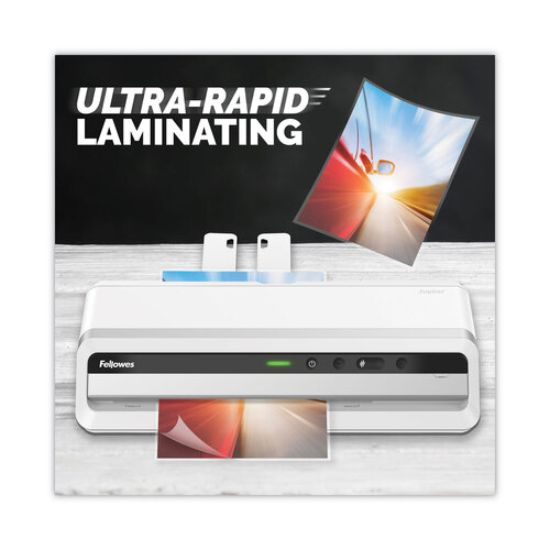 FEL5746301 - Fellowes - Jupiter 125 Laminator, 6 Rollers, 12.5 Max Document Width, 10 mil Max Document Thickness