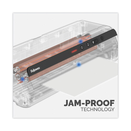 FEL5746301 - Fellowes - Jupiter 125 Laminator, 6 Rollers, 12.5 Max Document Width, 10 mil Max Document Thickness