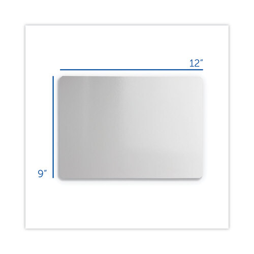 FLP12912 - Flipside Products - Dry Erase Board, 12 x 9, White Surface, 12/Pack