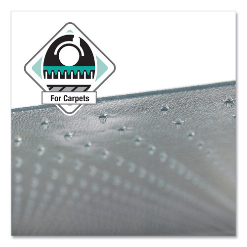FLREC118923ER - Floortex - Cleartex Ultimat Polycarbonate Chair Mat for Low/Medium Pile Carpet, 35 x 47, Clear