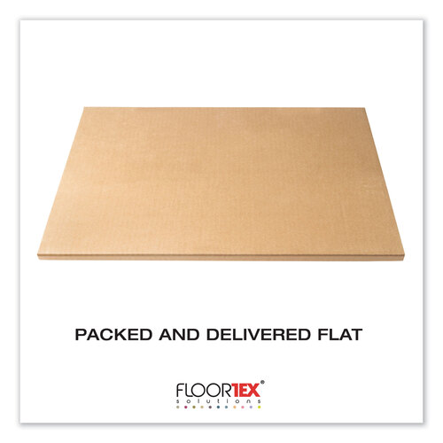 FLREC118923ER - Floortex - Cleartex Ultimat Polycarbonate Chair Mat for Low/Medium Pile Carpet, 35 x 47, Clear