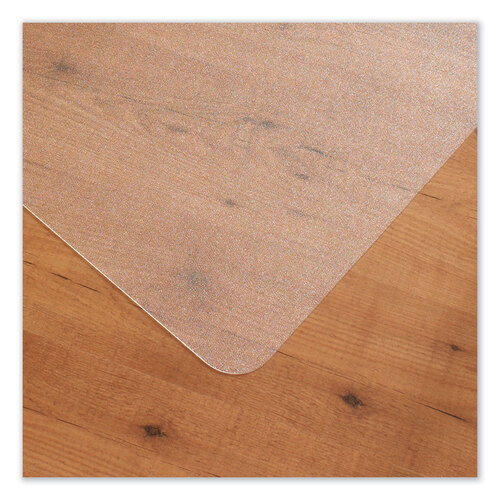 FLRER1215219ER - Floortex - Cleartex Ultimat Polycarbonate Chair Mat for Hard Floors, 48 x 60, Clear