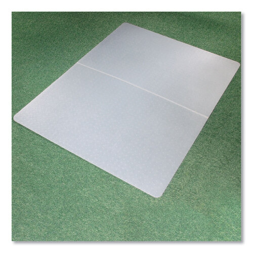 FLRNCMFLLGC0004 - Floortex - Ecotex Polypropylene Rectangular Foldable Chair Mat for Carpets, 46 x 57, Translucent