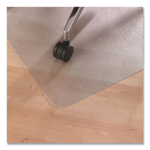 FLRPF1213425EV - Floortex - Cleartex Advantagemat Phthalate Free PVC Chair Mat for Hard Floors, 53 x 45, Clear