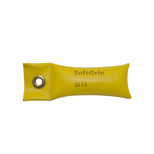FNT10-0351-1 - Fabrication Enterprises - CanDo&reg; SoftGrip&reg; Hand Weight - 1 lb. - Yellow