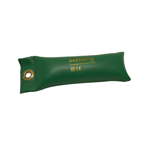 FNT10-0353-1 - Fabrication Enterprises - CanDo&reg; SoftGrip&reg; Hand Weight - 2 lb. - Green