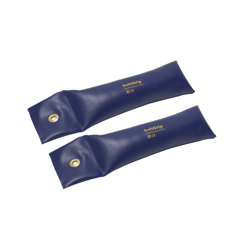 FNT10-0362-2 - Fabrication Enterprises - CanDo&reg; SoftGrip&reg; Hand Weight - 9 lb. - Blue - Pair