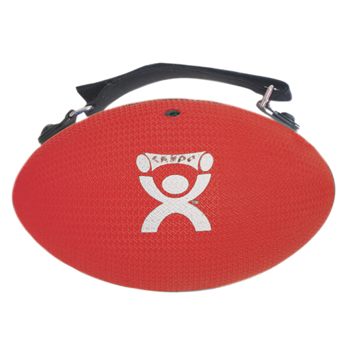 FNT10-0442 - Fabrication Enterprises - CanDo&reg; Handy Grip&trade; Weight Ball - 3 lb. - Red