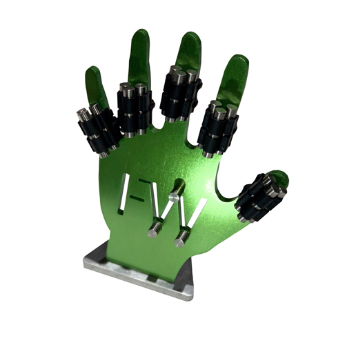 FNT10-0469 - Fabrication Enterprises - FingerWeights, 5-Finger Set, Black