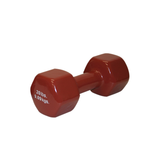 Cando vinyl best sale coated dumbbell