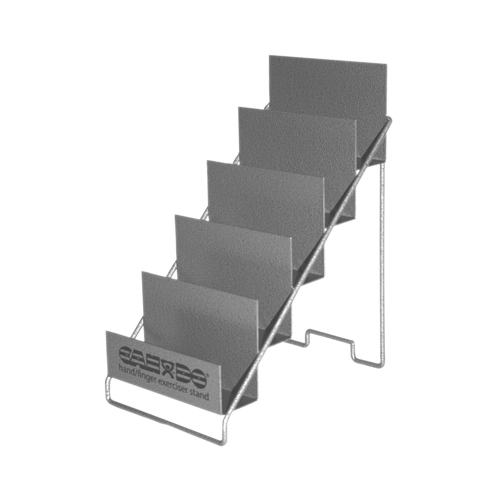 FNT10-0750 - Fabrication Enterprises - CanDo&reg; Digi-Flex&reg; Hand Exerciser - Metal Rack Unit Only