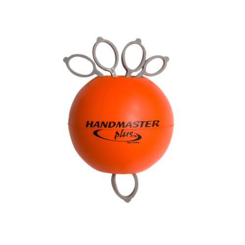 FNT10-0786 - Fabrication Enterprises - Handmaster Plus Hand Exerciser - Orange, Strength Training