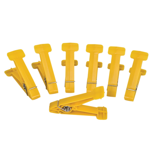 FNT10-0841 - Fabrication Enterprises - Graded Pinch Finger Exerciser - 5 Replacement Pinch Pins - Yellow, x-Light