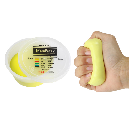 TheraPutty CanDo Theraputty Exercise Material 2 oz. Yellow