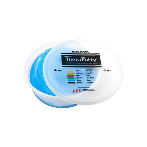 CanDo Theraputty Exercise Putty 2 oz Blue Firm