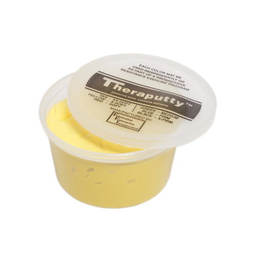 FNT10-0918 - Fabrication Enterprises - CanDo&reg; Theraputty&reg; Exercise Material - 1 lb. - Yellow - x-Soft