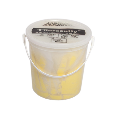 FNT10-0923 - Fabrication Enterprises - CanDo&reg; Theraputty&reg; Exercise Material - 5 lb. - Yellow - x-Soft