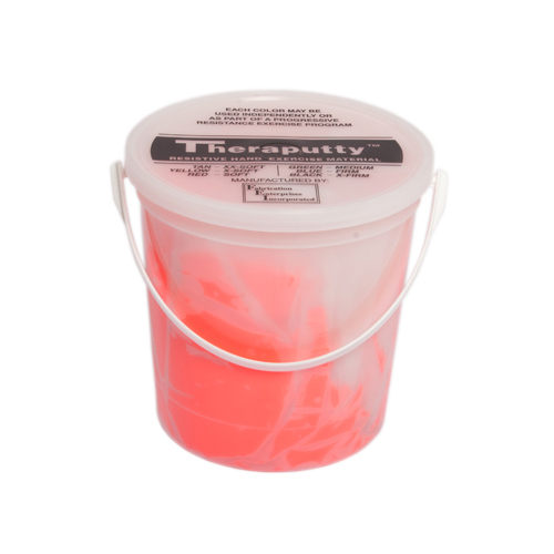 FNT10-0924 - Fabrication Enterprises - CanDo&reg; Theraputty&reg; Exercise Material - 5 lb. - Red - Soft