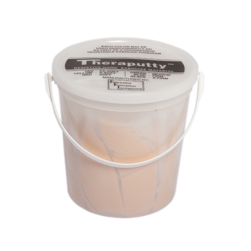 FNT10-0995 - Fabrication Enterprises - CanDo&reg; Theraputty&reg; Exercise Material - 5 lb. - Tan - xx-Soft