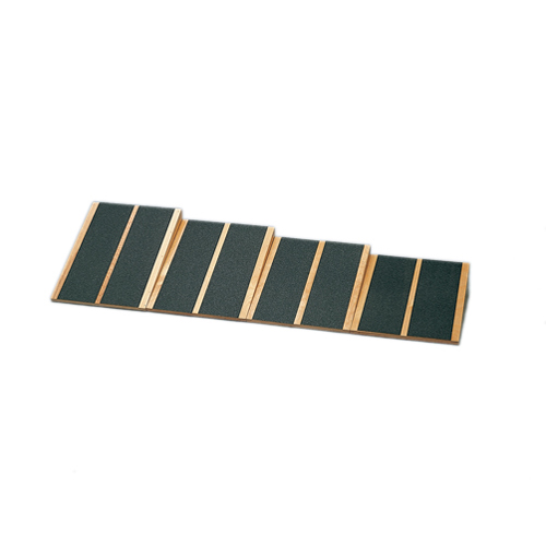 FNT10-1183 - Fabrication Enterprises - Incline Board - Fixed-Level Wooden - 4 Boards: 15, 20, 25, 30 Degree Elevation - 16.25" x 15" Surface