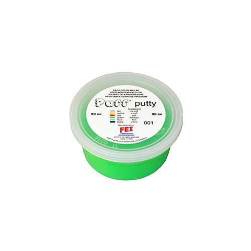 Puff LiTE Exercise Putty - medium - green - 90cc Puff LiTE Exercise Putty - medium - green - 90cc
