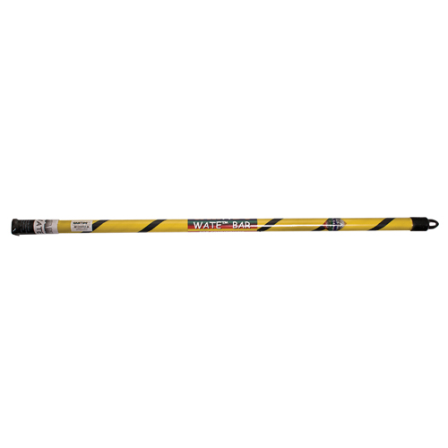 FNT10-1603 - Fabrication Enterprises - CanDo&reg; Slim&reg; WaTE&trade; Bar - 2.5 lb. - Yellow Stripe