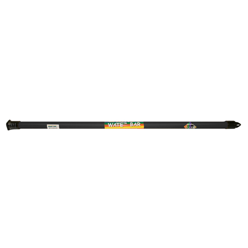 FNT10-1610 - Fabrication Enterprises - CanDo&reg; Slim&reg; WaTE&trade; Bar - 7 lb. - Black