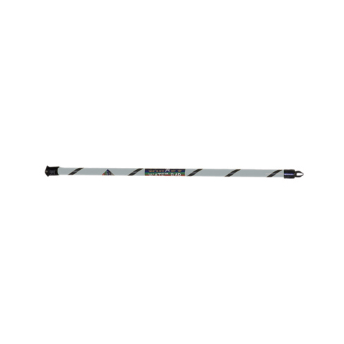 FNT10-1612 - Fabrication Enterprises - CanDo&reg; Slim&reg; WaTE&trade; Bar - 9 lb. - Silver Stripe