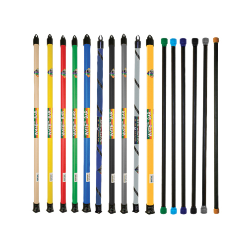FNT10-1622 - Fabrication Enterprises - CanDo&reg; Slim&reg; WaTE&trade; Bar - 16 Piece Set - 1, 2, 3, 4, 5, 6, 7, 8, 9, 10, 12.5, 15, 17.5, 20, 22.5, 25 lb