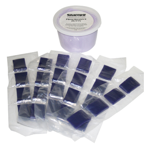 FNT10-2671 - Fabrication Enterprises - CanDo&reg; Variable Strength Theraputty&reg; Exercise Material - 1 lb. Base with 6 Pellet Packs