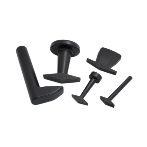 FNT10-2820 - Fabrication Enterprises - Puttycise&reg; Theraputty&reg; Tool - 5-Tool Set (Knob, Peg, Key and Cap Turn, L-Bar), No Bag