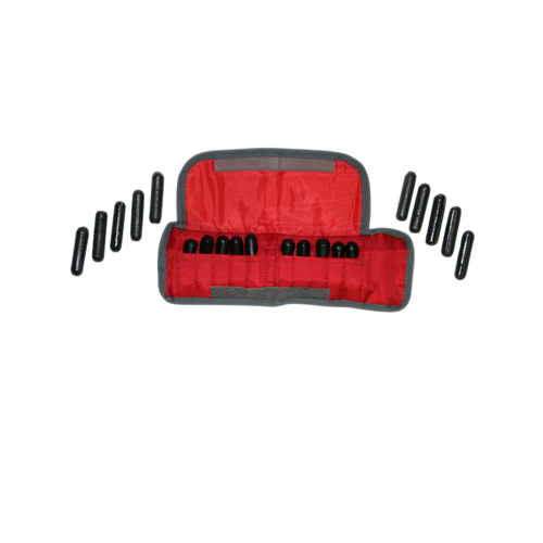 FNT10-3341-1 - Fabrication Enterprises - The Adjustable Cuff&reg; Wrist Weight - 4 lb. - 20 x 0.2 lb. Inserts - Red - Each