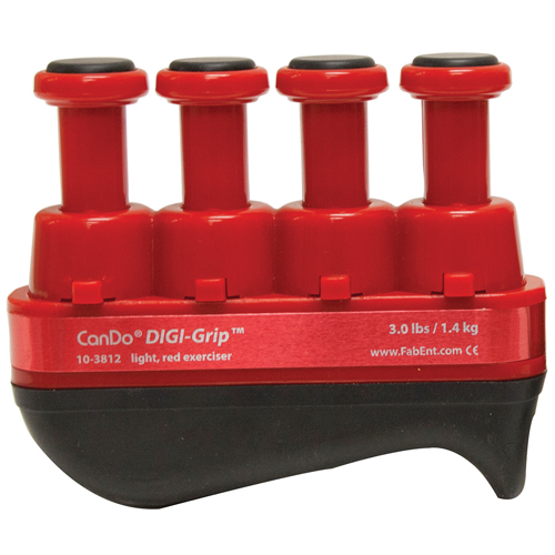 FNT10-3812 - Fabrication Enterprises - Cando Digi Grip - Red (Light)
