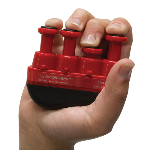 FNT10-3812 - Fabrication Enterprises - Cando Digi Grip - Red (Light)