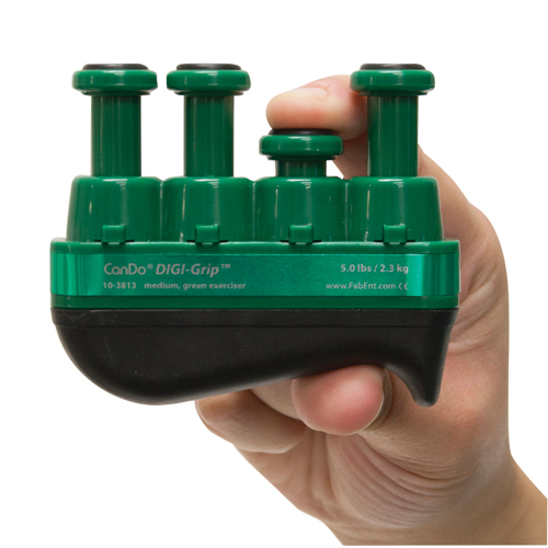 FNT10-3813 - Fabrication Enterprises - Cando Digi Grip - Green (Medium)