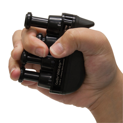FNT10-3815 - Fabrication Enterprises - Cando Digi Grip - Black (X-Heavy)