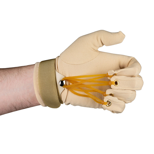 FNT10-4001L - Fabrication Enterprises - CanDo Standard Finger Flexion Glove, L/XL Left