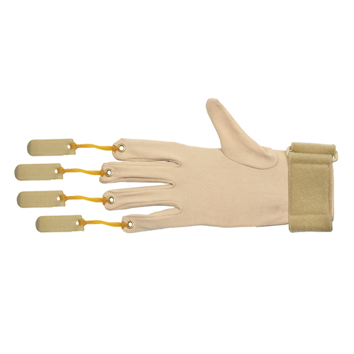 FNT10-4002R - Fabrication Enterprises - CanDo Deluxe Finger Flexion Glove, S/M Right