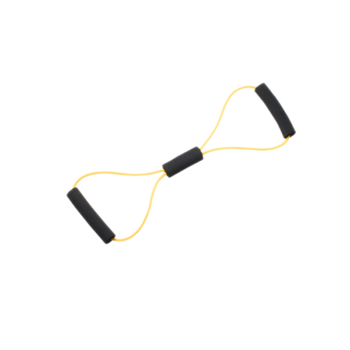 FNT10-5581 - Fabrication Enterprises - CanDo&reg; Tubing BowTie&trade; Exerciser - 22" - Yellow - x-Light